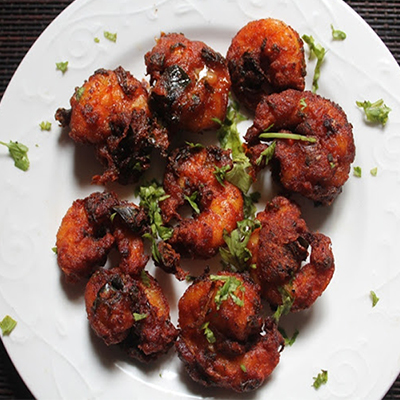 "Prawns 65 ( KB Kalyani Family Restaurant) - Click here to View more details about this Product